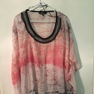 Ulla Popken Sheer Tunic